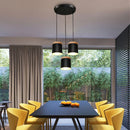 lampes suspendues nordiques en bois moderne pour éclairage intérieur