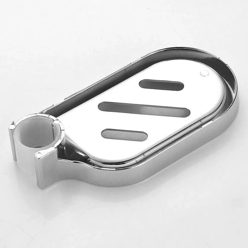 barre de douche en plastique porte savon coulissante pour salle de bain - vue 7 sur 8