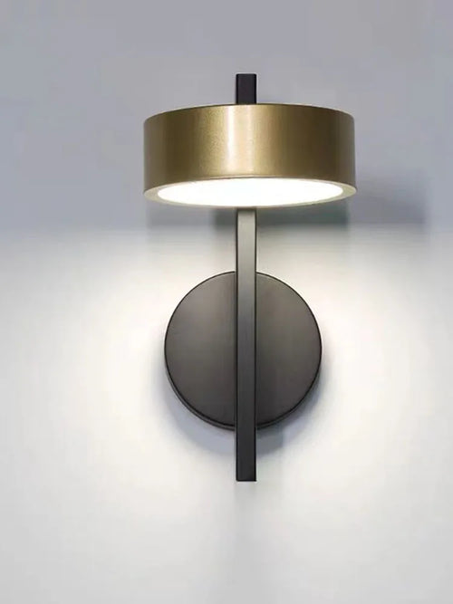 Nordic Creative Bedroom, Bedside Lamp Wall Lamp Personalized and Simple Hallway Entrance Wall Lamp Modern and Simple Living Room - vue 5 sur 7