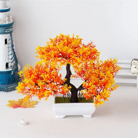 plantes artificielles décoratives bonsaï en pot pour jardin zen