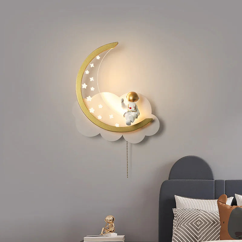 applique murale led design artistique avec interrupteur nouvelle collection - vue 4 sur 7