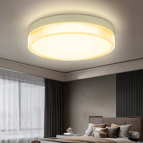 plafonnier moderne rond led pour éclairage maison salon cuisine