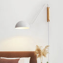 Minimalist Scandinavian swing arm decorative iron wall lamp