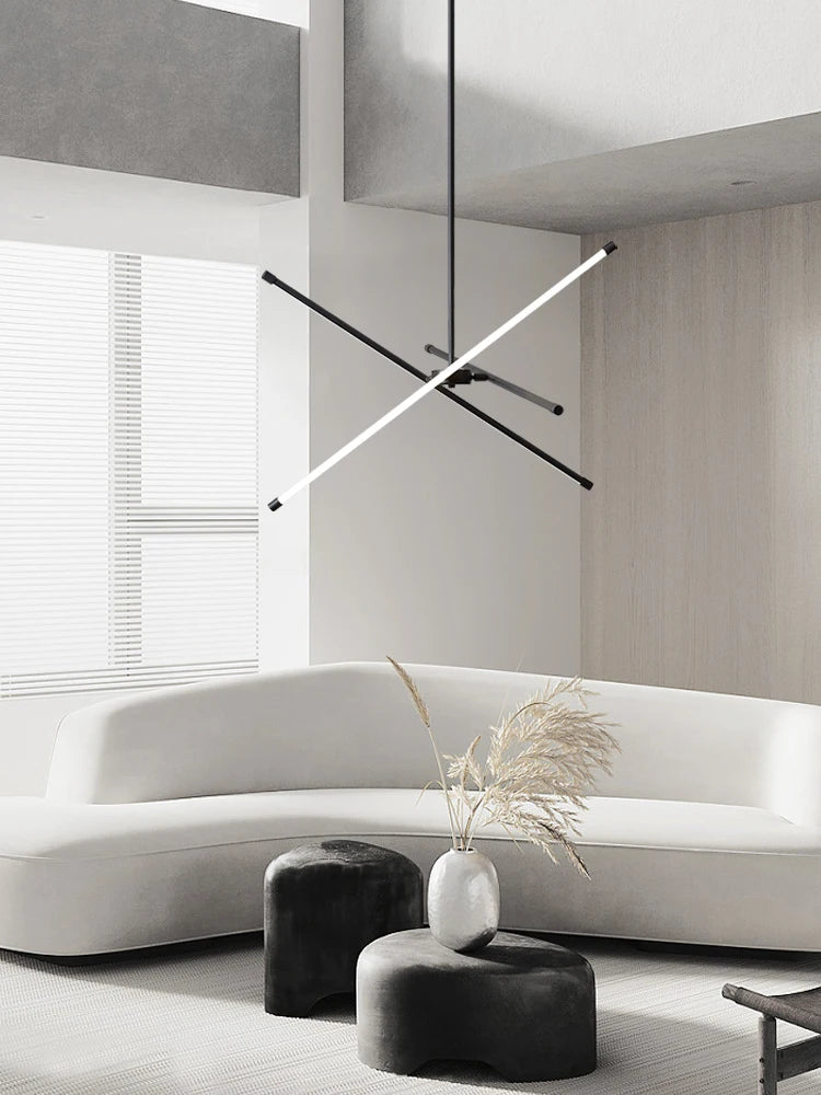 suspension design minimaliste art géométrique nordique moderne