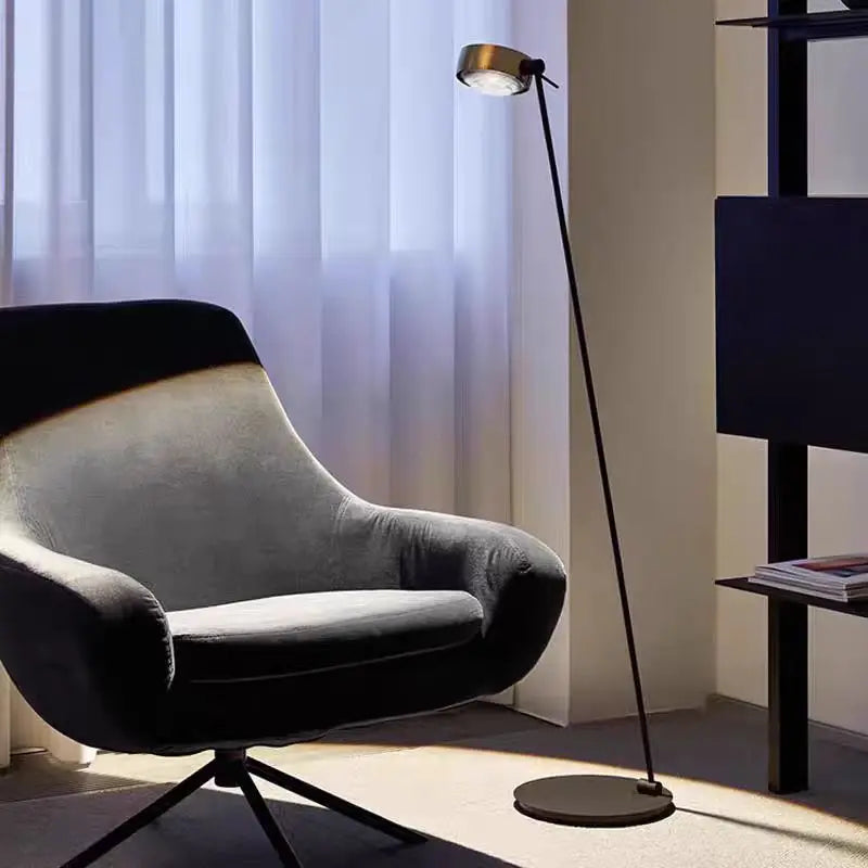 lampe de sol minimaliste à intensité réglable pour décoration moderne
