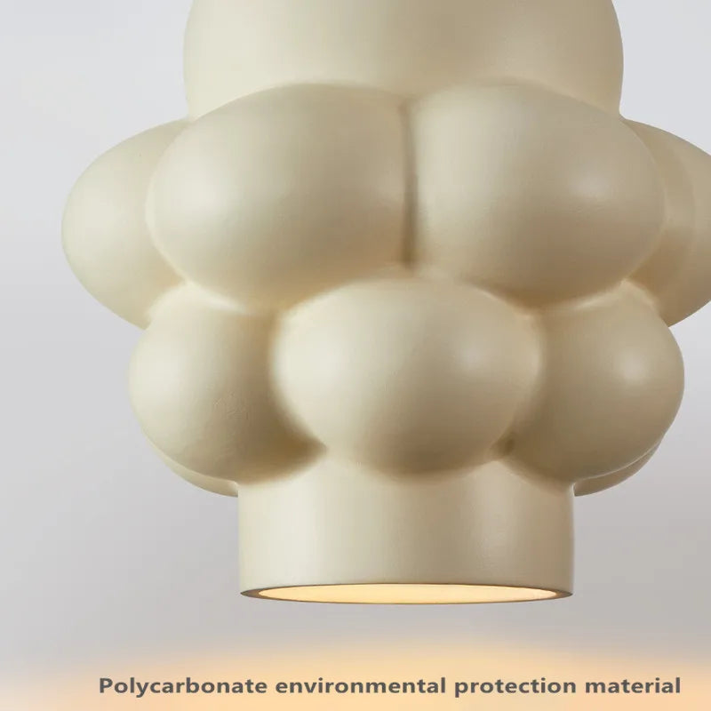 lustre led style wabi sabi nordique pour bar et restaurant - vue 6 sur 10
