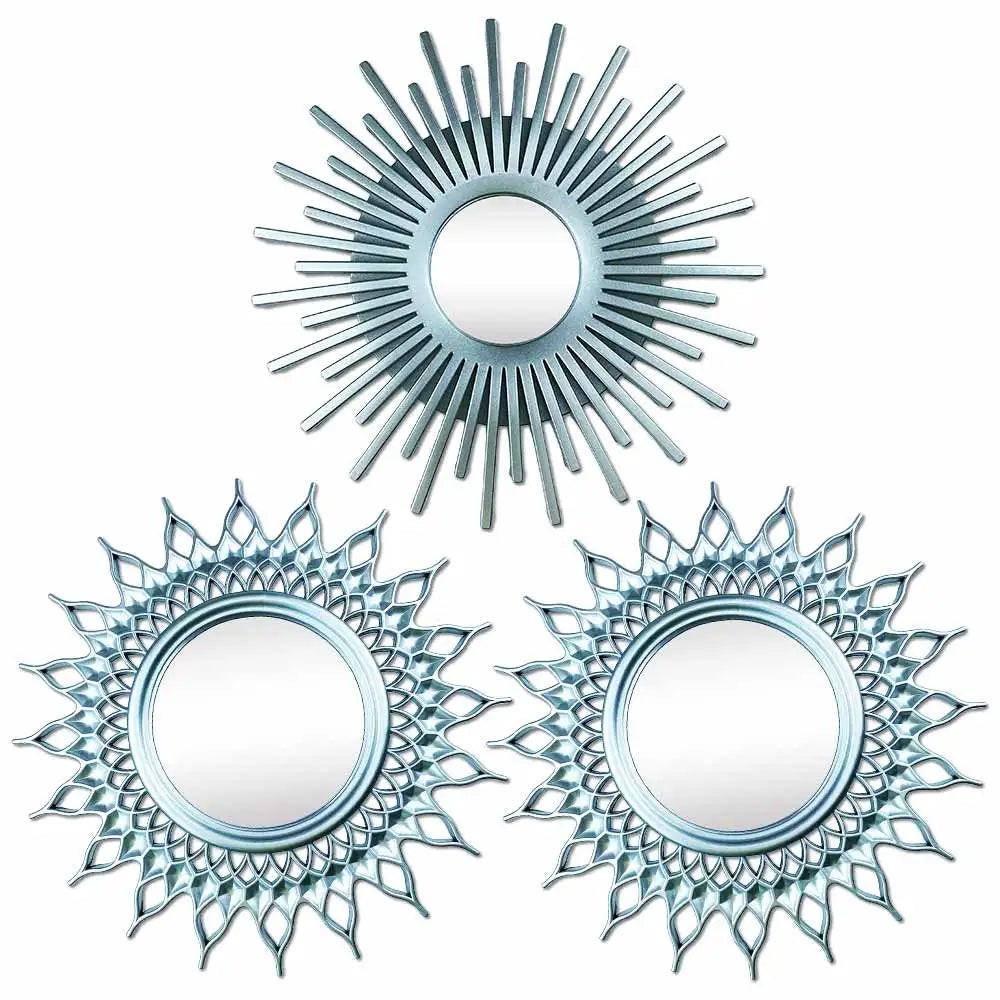 Elegant sun mirror vintage wall decoration aesthetic design