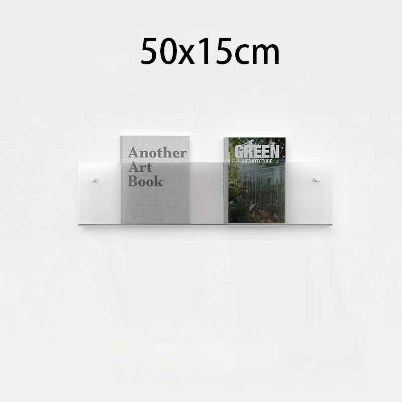 porte-brochures mural en acrylique pour magazines et littérature - vue 31 sur 40