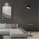 Nordic design gold shelf floor lamp with marble side table for living room, bedroom or office