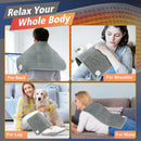 Electric Heating Blanket, Heated Mat Multifunctional Heating Pad for Bed Sofa Warm Winter Thermal Blankets Warmer Home OfficeUse
