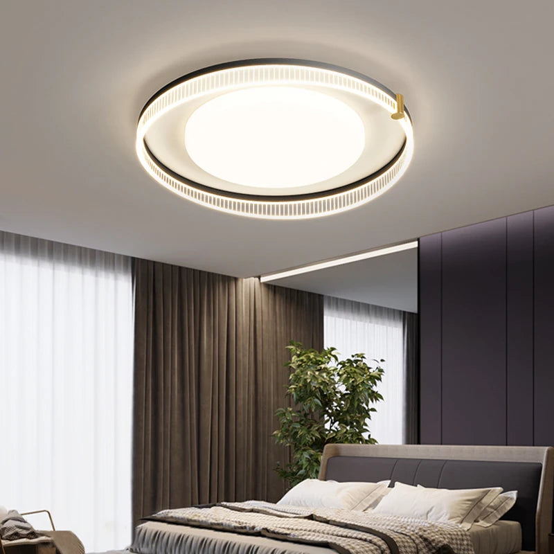 lustre led lumières acryliques pour éclairage intérieur décoratif - vue 5 sur 10