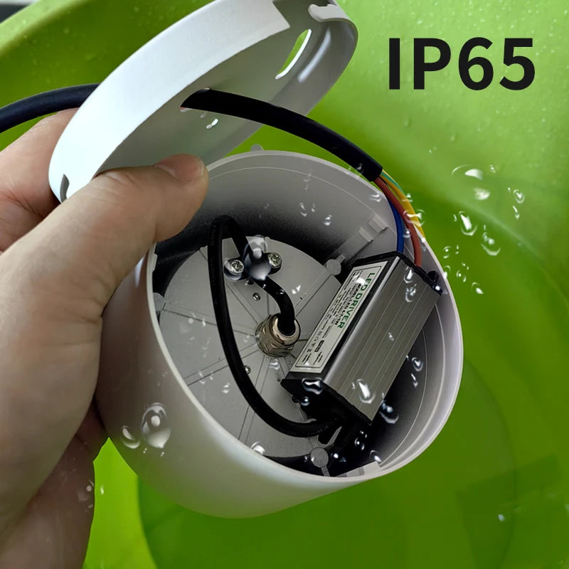 spot led étanche pour extérieur éclairage haute luminosité montage surface - vue 4 sur 14