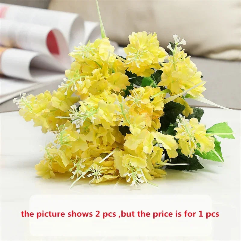 bouquet de jacinthes artificielles pour décoration florale élégante - vue 12 sur 13