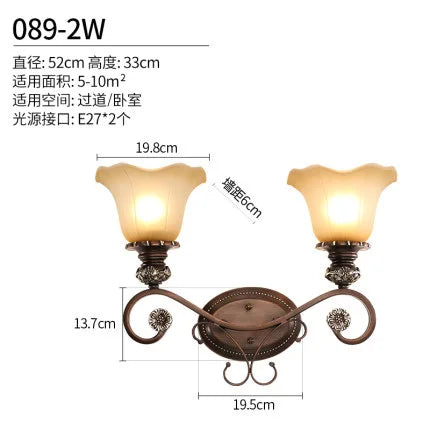 lustre vintage style nordique pour éclairage intérieur élégant - vue 14 sur 13