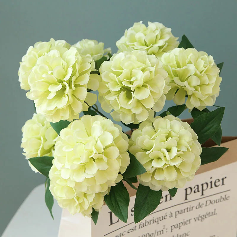 lot de 10 bouquets de pissenlit artificiels pour décoration intérieure et événements - vue 11 sur 18