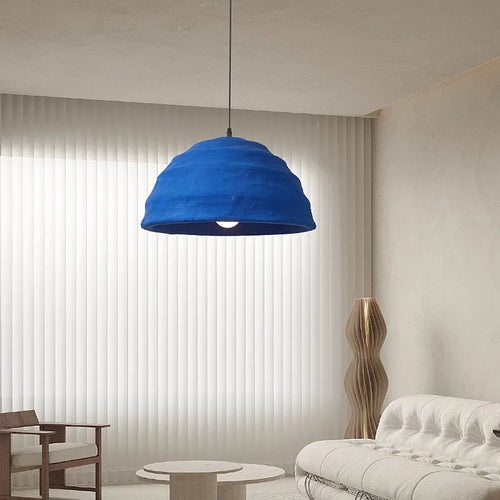 Minimalist Nordic designer chandelier wabi-sabi original style - vue 6 sur 7