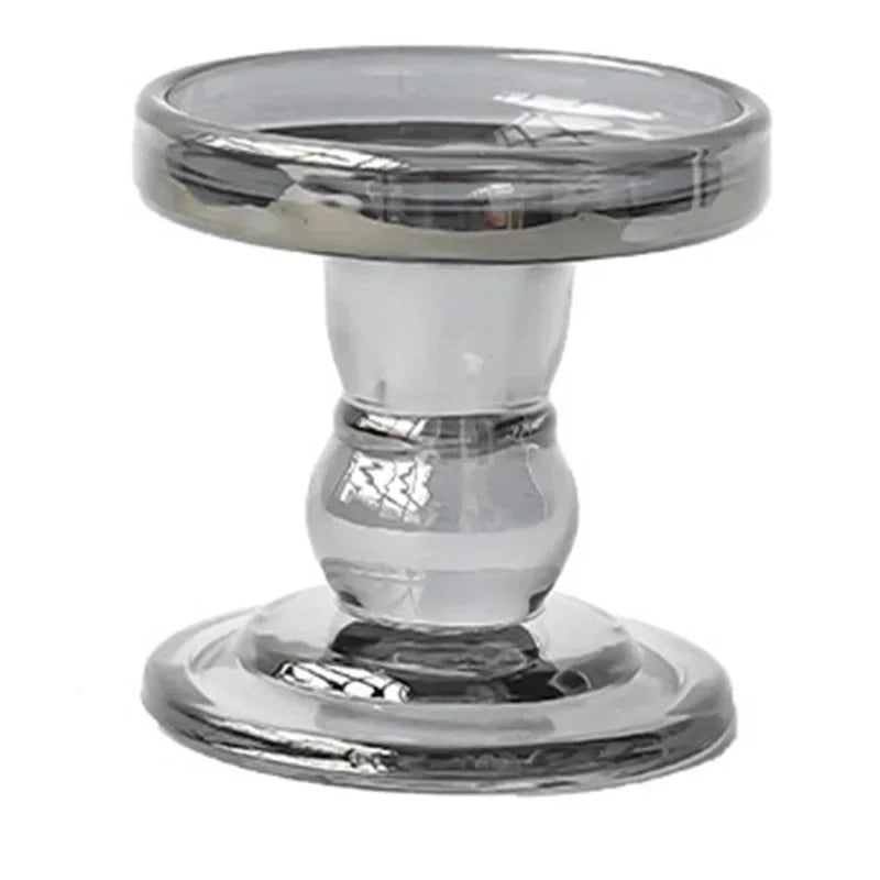 bougeoir en verre pour bougie chauffe-plat décoratif outdoor - vue 20 sur 24