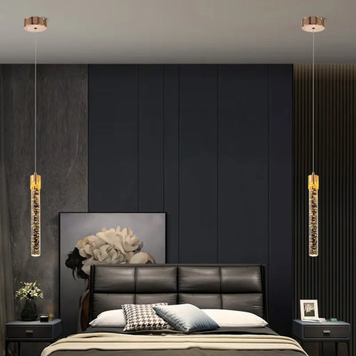 Suspension en cristal de luxe pour décoration intérieure