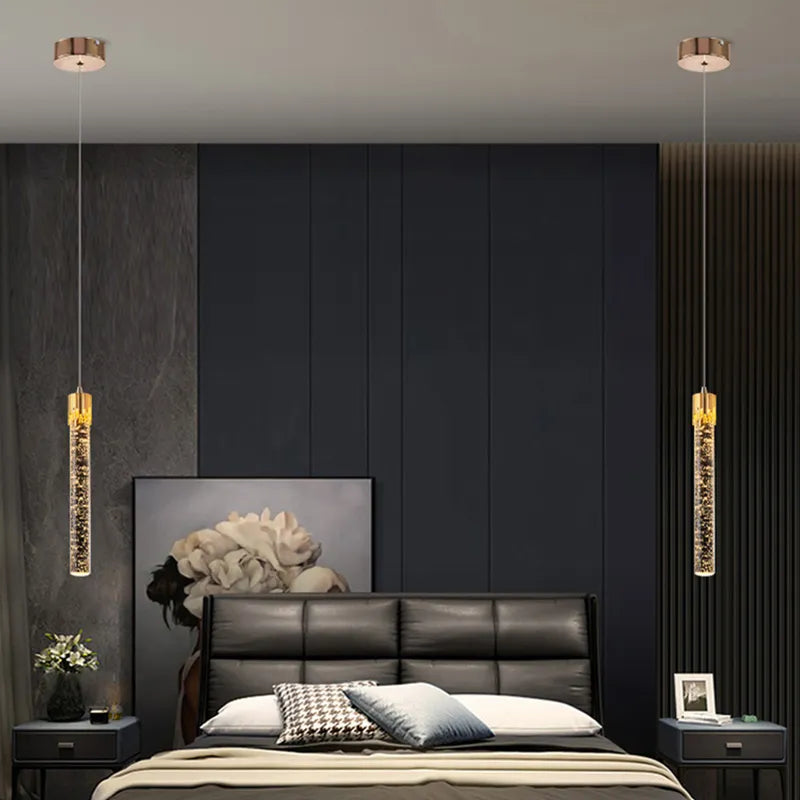 Suspension en cristal de luxe pour décoration intérieure - vue 7 sur 22
