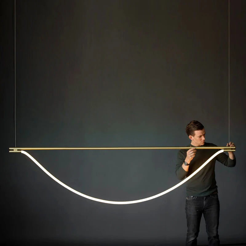 lustre design moderne led pour éclairage intérieur