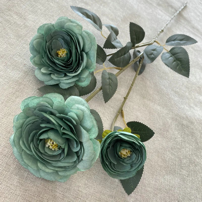 branche de lotus artificielle pour décoration de jardin et balcon - vue 9 sur 10