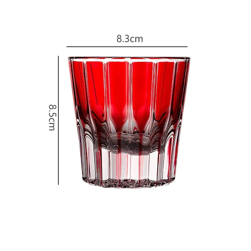 Verre whisky cocktail 200 ml style strié vertical - vue 13 sur 15