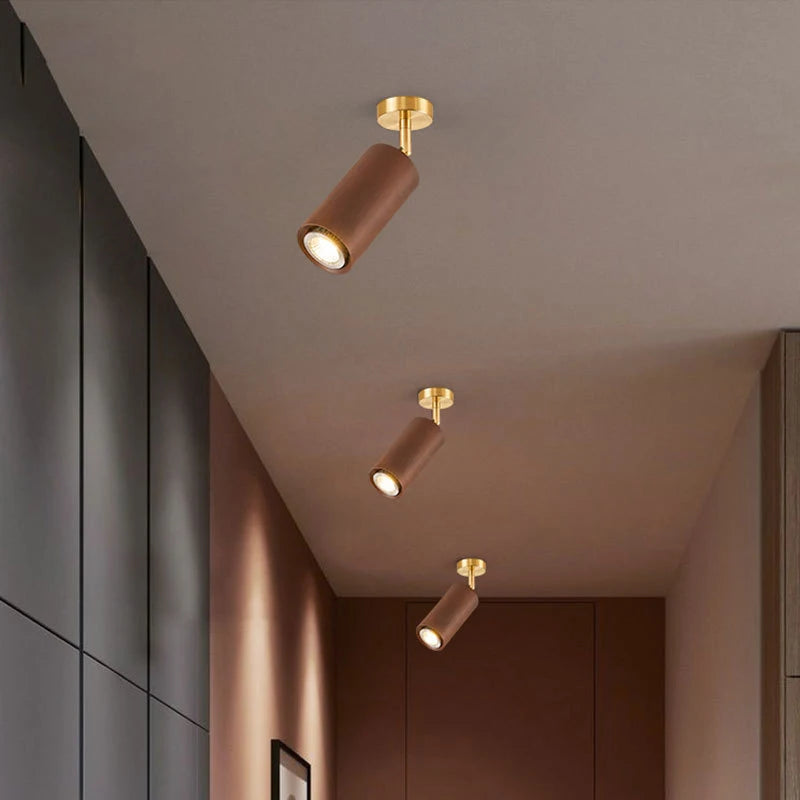 spot de plafond réglable en bois pour hôtel et magasin - vue 5 sur 13