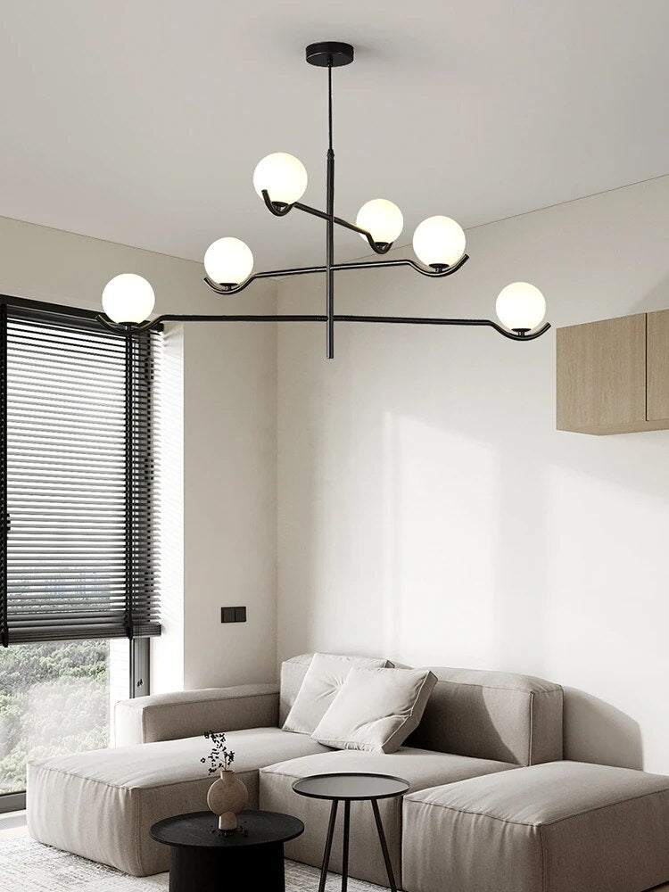 Lustre minimaliste pour salle à manger - vue 3 sur 8