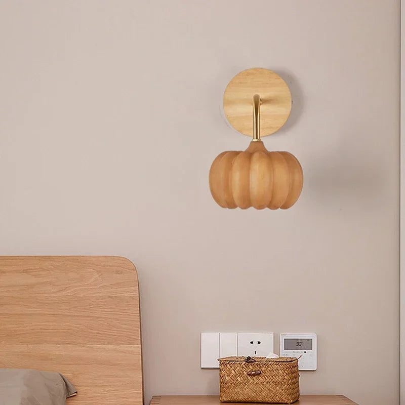 applique murale citrouille décorative pour Halloween et intérieur nordique - vue 5 sur 6