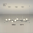 suspension led artistique à intensité variable design moderne