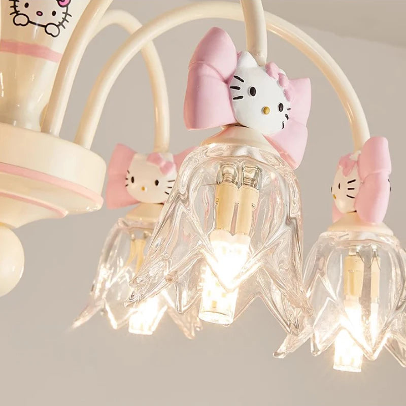 lustre créatif mignon pour chambre de princesse enfant - vue 7 sur 8