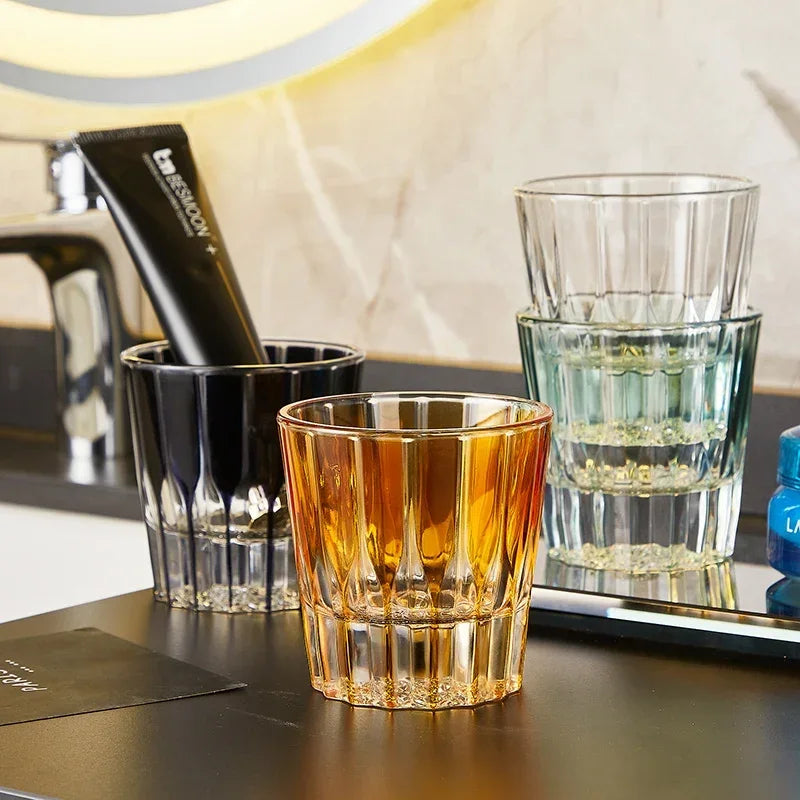 tasse en verre pour bain de bouche accessoires de salle de bain - vue 4 sur 13