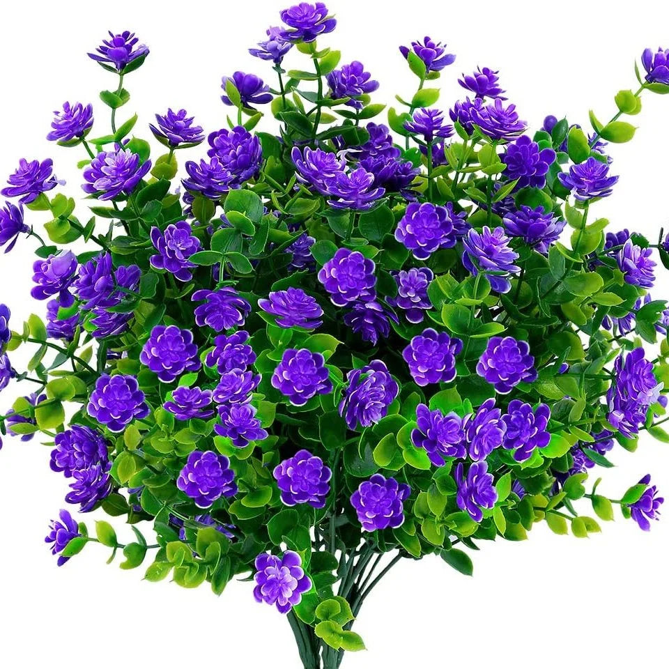 fleurs artificielles résistantes aux uv pour extérieur et jardin - vue 9 sur 12