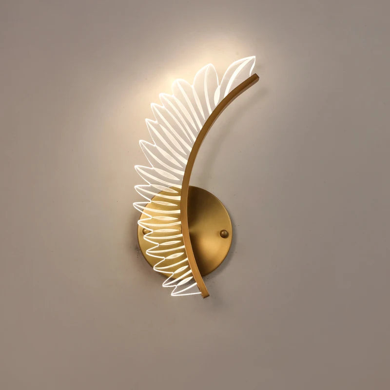 applique murale led nordique pour décoration d'intérieur