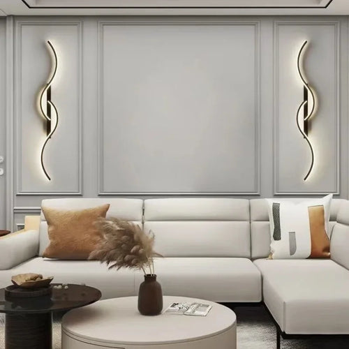 Modern minimalist luxury decorative LED wall light - vue 6 sur 13