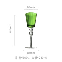 Verre a champagne style noel pied colore elegant