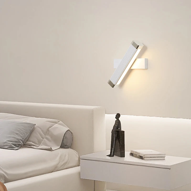 applique murale moderne led créative minimaliste escalier - vue 6 sur 8