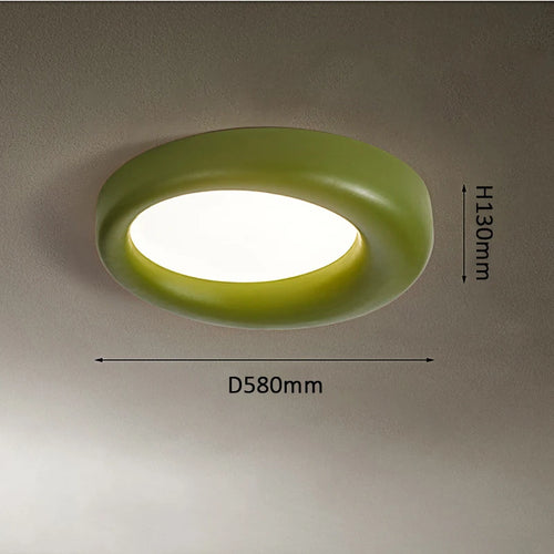 Plafonnier Led de Style crème nordique