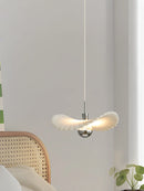Modern minimalist resin pendant light for indoor and outdoor use