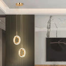Anneau nordique suspension LED lumières intérieur lampe suspendue décor de chambre pour chevet chambre salon moderne suspension