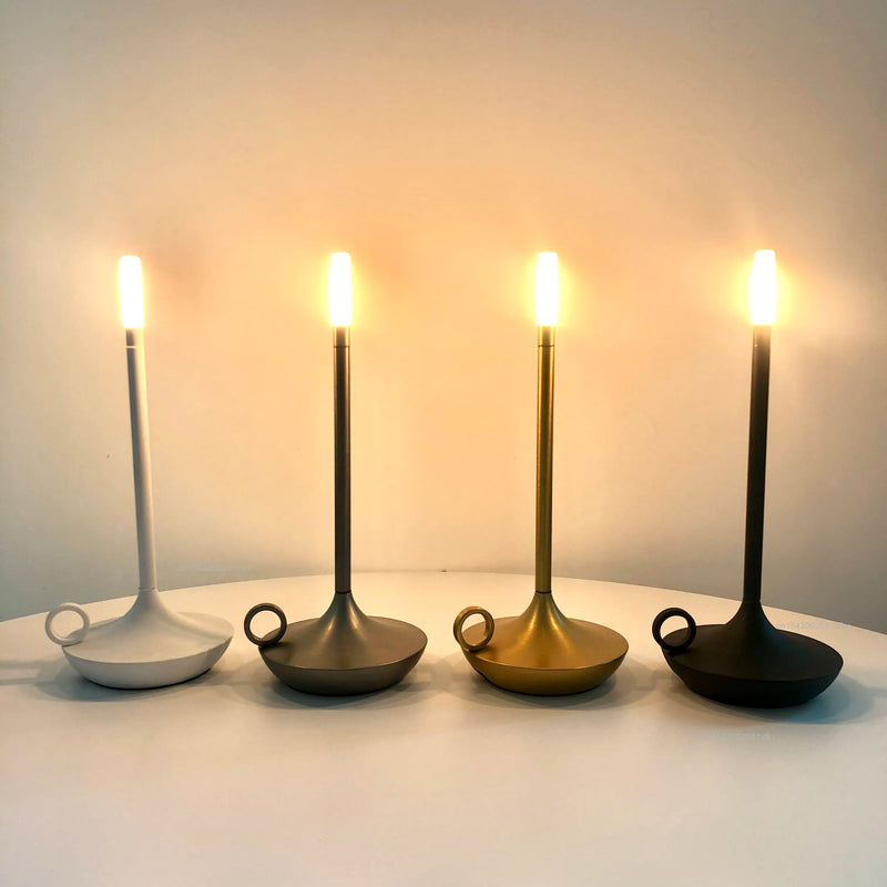 Lampe de table résidentielle LED rechargeable par usb