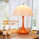 Colourful transparent lampshade LED table lamp for bedroom or restaurant
