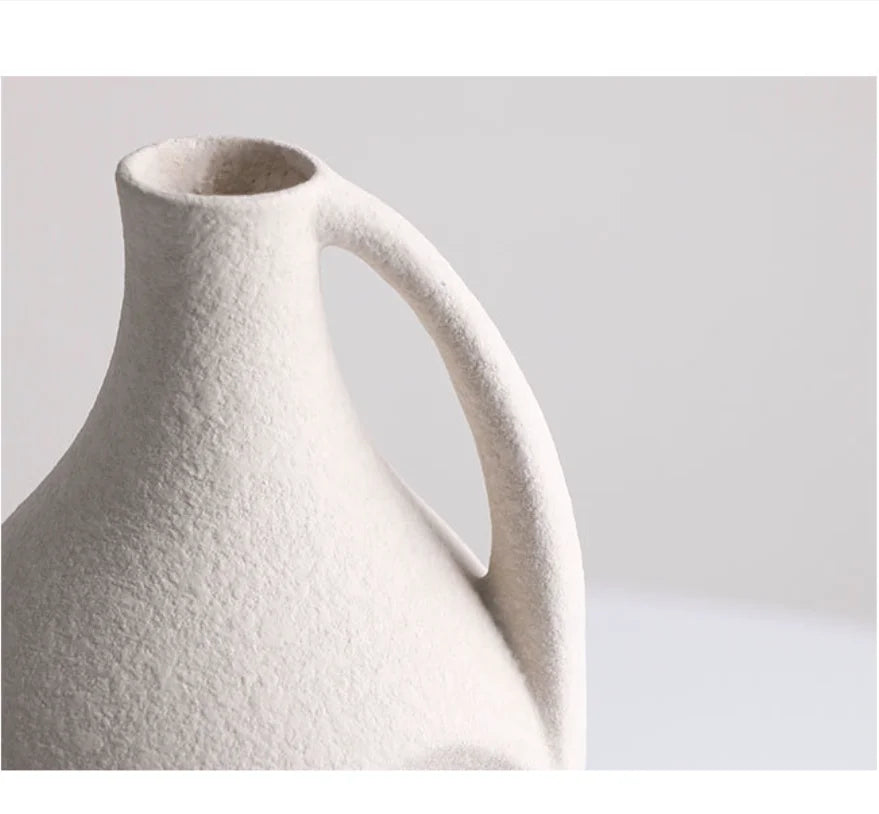 Nordic ins style home ceramic vases, light luxury decoration, living room, TV cabinet, decorative ornaments - vue 6 sur 7