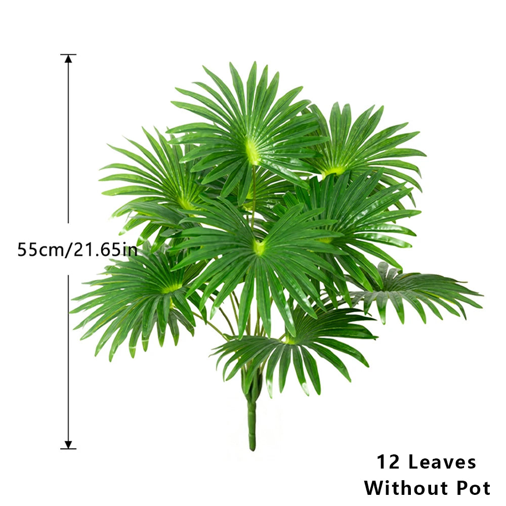 palmier artificiel tropical haut pour décoration intérieure et extérieure - vue 12 sur 11