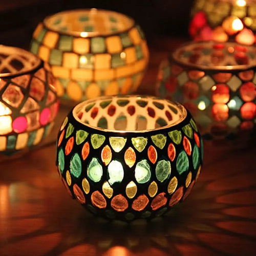 bougeoir votif marocain pour une décoration intérieure élégante - vue 3 sur 11
