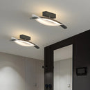 plafonniers modernes nordiques à bande led pour allée et balcon