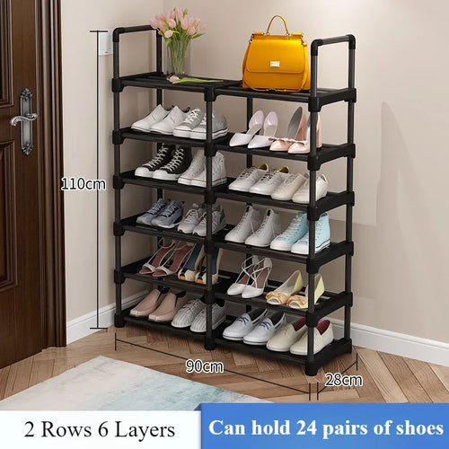 etagère à chaussures multicouche amovible et économique - vue 9 sur 11
