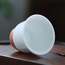 Service thé kung fu porcelaine tasses zen six