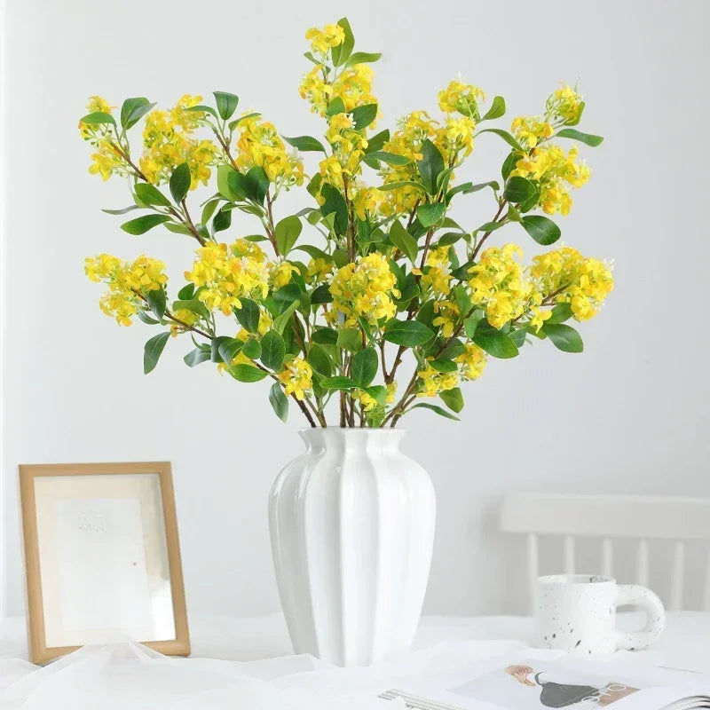 fleurs artificielles parfumées décoration pour jardin et événements - vue 4 sur 10