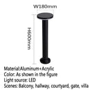 Contemporary outdoor LED lamp for garden and courtyard